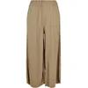 Womens modal Culotte khaki