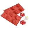 shumee Silikonski model FLOWERS KWIAT za 6 kosov