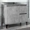Ormarić za umivaonik boja betona 65x33x60 cm konstruiranog drva