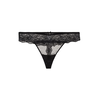 LingaDore Tangice DAILY LACE, črna