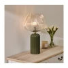 Atmosphera - Stona lampa PHYLAS 1xE14/40W/230V zelena