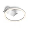 Briloner 3778-014 - LED plafonsko svetlo FRAME LED/5W/230V pr. 20 cm mat hrom