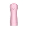 Vibrating and Flashing Masturbation Cup Pink Masturbator