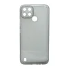 Maska za telefon TRANSPARENT COLOR za Realme C21y/C25y, Siva