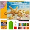 shumee Diamantno vezenje z okvirjem Diamantna slika 5D mozaik slika 30 x 40 cm OhArt!