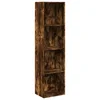 Regal za knjige boja hrasta 40x30x152 cm konstruirano drvo