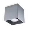 Sollux SL.0024 - Spot svetlo QUAD 1 1xGU10/10W/230V siva