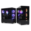 IG-MAX Kućište X218B-4F Black Horizon glass