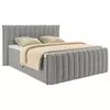 Boxspring Krevet Lina 200/220 cm , siva