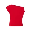 Trendyol Curve Ženska bluza Tbbss25Af00119, Crvena