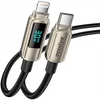 Innostyle INNOSTYLE USB-C LIGHTNING KABEL Z ZASLONOM ZA IPHONE 12 13 14 30W 1M