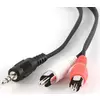 GEMBIRD CCA-458-1.5M 3.5mm stereo plug to 2 phono plugs audio kabl 1.5m