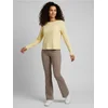 Sinsay - Pamucna prugasta bluza sa dugim rukavima - žuto