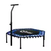 INLEA FITNESS Trampolin 130 cm z ročajem – modra