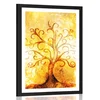 Plakat s paspartujem drevo življenja - 20x30 no frame