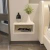 Hanah Home Noćni stočić Dora, 45x21.1x35 cm, Prljavo beli