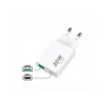 Winner Group - Adapter za brzo punjenje 1xUSB-C + 1xUSB-A Power Delivery 20W beo