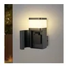Brilagi - Spoljna zidna lampa sa SCHUKO utičnicom PILLAR 1xG9/11W/230V IP44 antracit