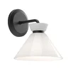 Alora Mood ALM-HALSTON-1WB-BK - Zidna lampa HALSTON 1xE14/40W/230V crna