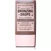 Makeup Revolution Bright Light Bronzing Drops tekoči bronzer odtenek Deep Bronze Spice 23 ml