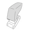 Armrest Opel Mokka 2012-2019 (adapter only)