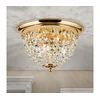 Orion DLU 1840/35 - kristalno plafonsko svetlo, 3x E27/40W/230V, prečnik 35 cm, zlatno