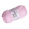 Pletena preja Gina / Jeans Plus 100 g - (74) rožnata pentlja.
