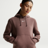 Nike W NSW PHNX FLC STD PO HOODIE, ženski pulover, ljubičasta HF6839