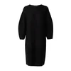 Pure Cashmere NYC Kleid, črna