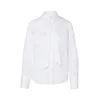 COMMA Bluza bela