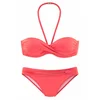 LASCANA Bikini 5 Tragevarianten, oranžna