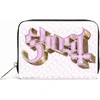 Ghost Pink Logo Denarnica Black