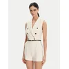 Elisabetta Franchi Kombinezon TU-T45-51E2 Bež Regular Fit