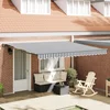 Okvir tende Antracit i bijelo 400 × 300 cm