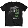 John Lennon Imagine Peace Black L Majica