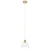 EGLO Viseća lampa COPLEY E27 20 cm zlatna/staklo 43633