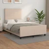Okvir za krevet boja cappuccina 120x200 cm umjetna koža