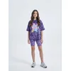 Sinsay - Kratke tajice sa tie dye efektom Care Bears - ljubičasto