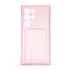Maska za telefon WALLET za Samsung S24 Ultra, Roze
