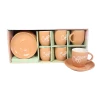 Sigma Set šolja za kafu RXG-N240760C, 180ml, Porcelan, 6 komada, Cof-mocha