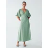 St MRLO Obleka Palm pastelno zelena