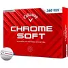 Golf žogice Callaway Chrome Soft 2024 Triple Track, 12, Chrome Soft