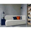 MID.YOU OBLAZINJENA POSTELJA 90 cm x 200 cm , les, tekstil, leseni material bež