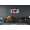 tulup.si Slika na akrilnem steklu Rose srce sveča 100x50 cm 4 obešalnika