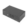 DIGITUS KVM stikalo DualView, 4:2, USB, HDMI, 4K, DS-12883