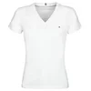 Tommy Hilfiger Majice s kratkimi rokavi HERITAGE V-NECK TEE Bela