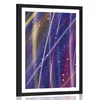 Plakat s paspartujem romantična abstrakcija - 30x45 no frame
