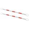 Uvlačive prečke za prometne čunjeve 2 kom plastične 116-197 cm