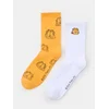 Sinsay - rebraste čarape 2 pack Garfield - šareno