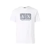 ARMANI EXCHANGE Majica mornarska / antracit / off-bela